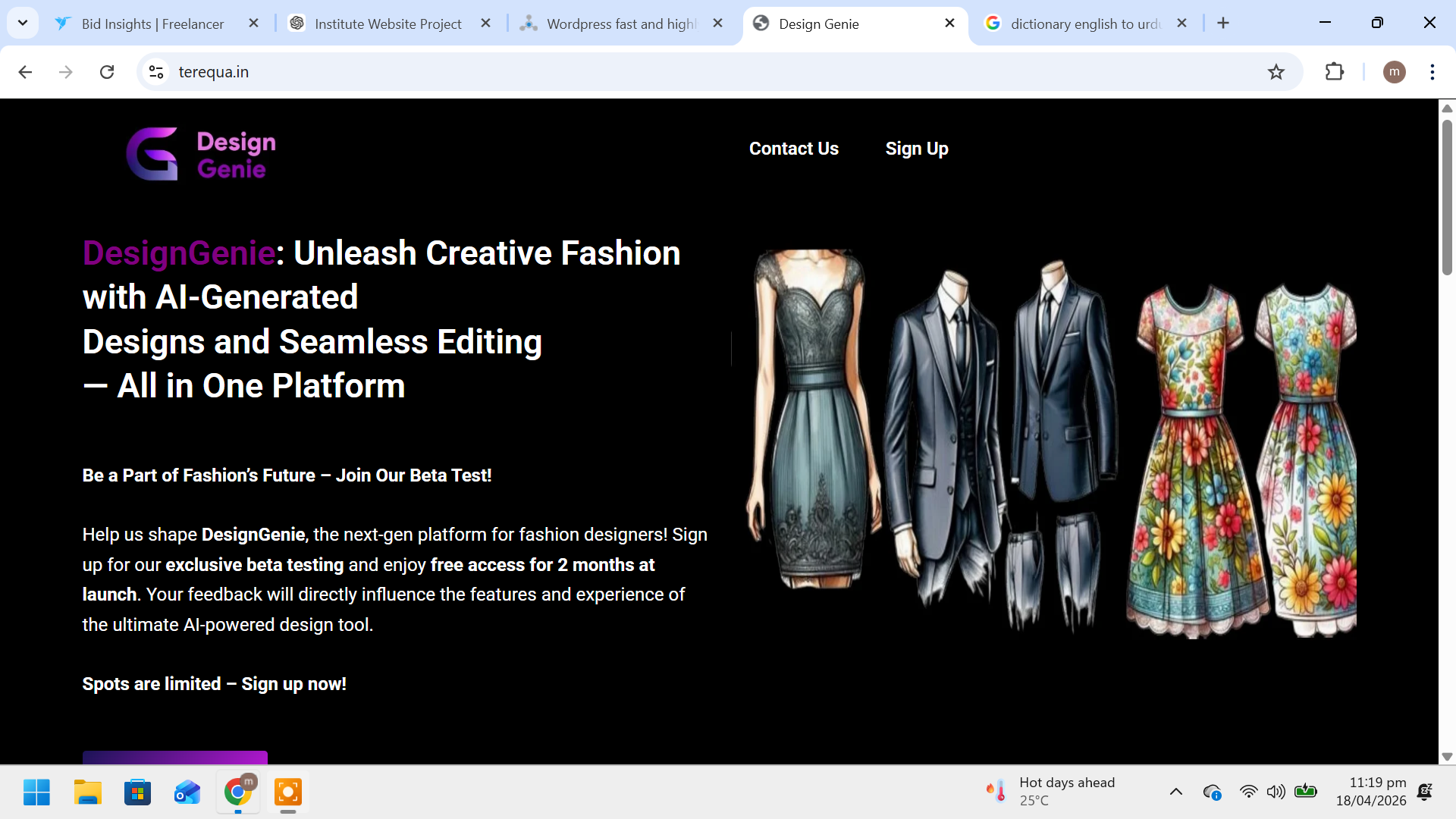 I will create your WordPress business website with elementor pro for $50