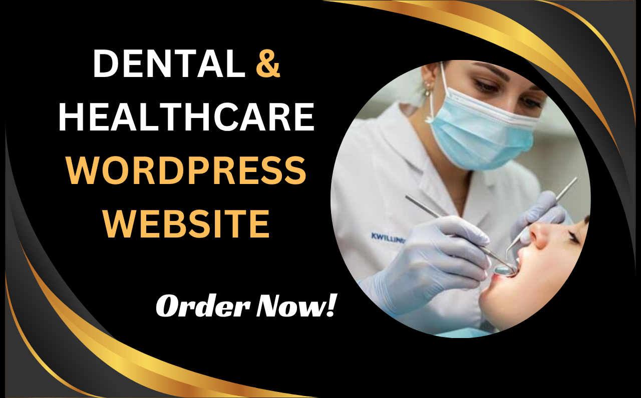 I will make medical, healthcare, dental website in ...