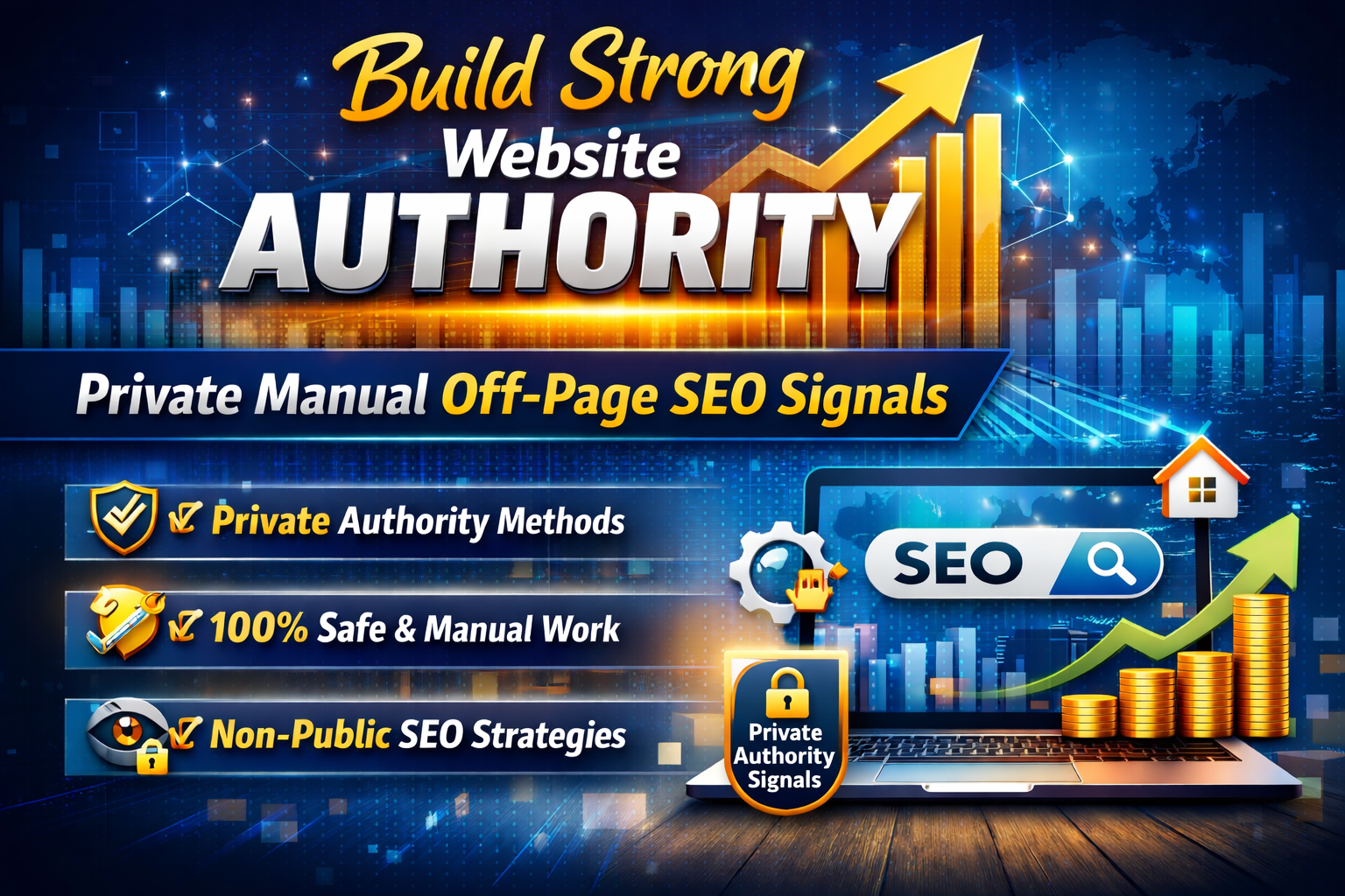 Build Strong Website Authority Using Private Manual Off Page SEO Signals