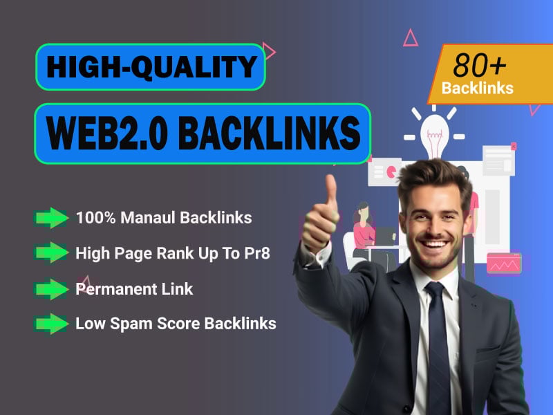 I Will Do 80+ Powerfull Web2.0 Backlinks For Website ...
