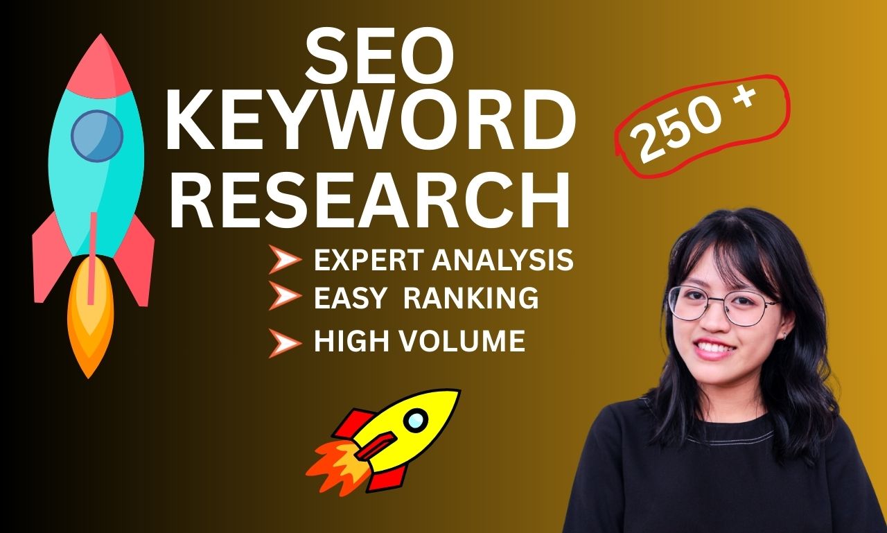 250+ SEO Keyword Research And Competitor Analysis