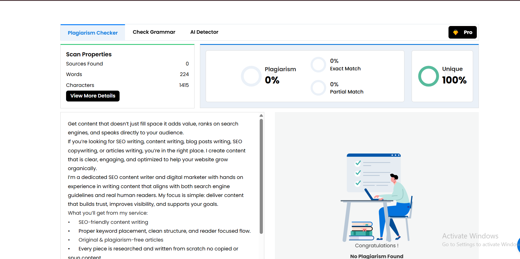 Get 2000 Words of Engaging, Original & SEO-Friendly Content Writing