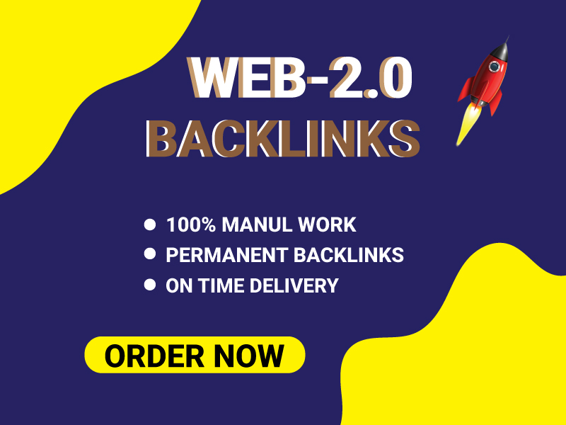 I will build high quality white hat web 2.0 backlinks for SEO