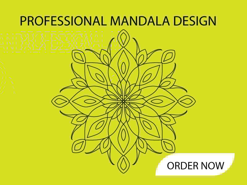 Professional Mandala Design For You