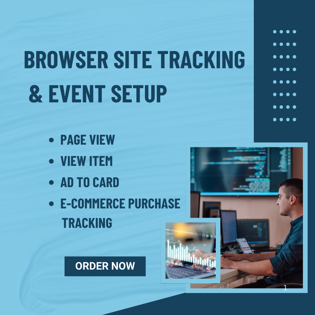 I will setup ecommerce tracking using GA4, GTM and Facebook pixel