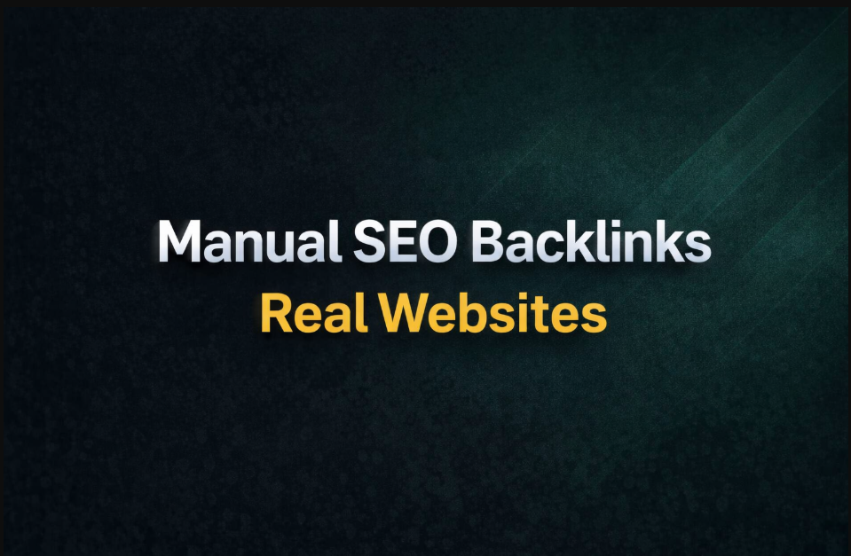 50 Manual SEO Backlinks From Real Websites