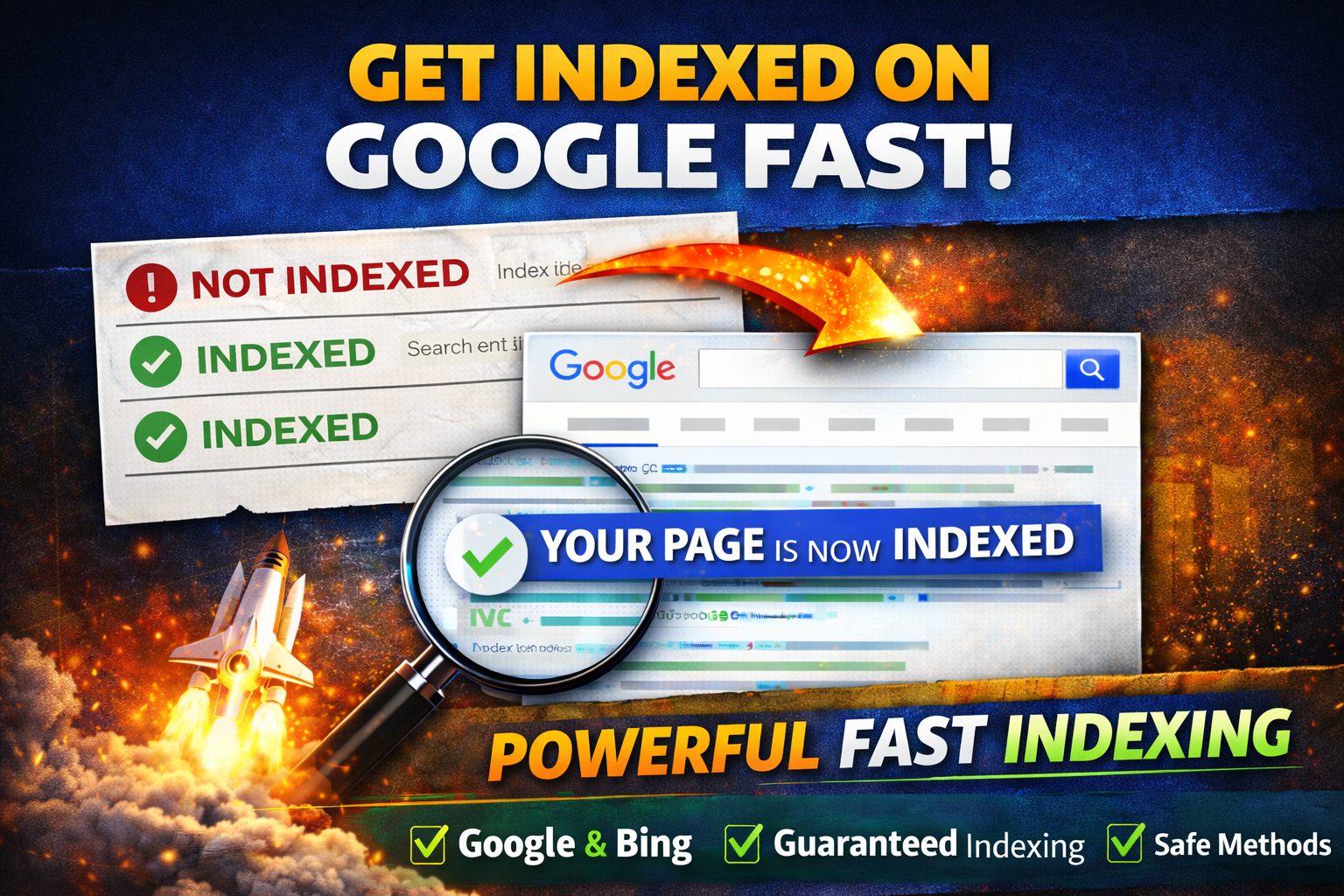 20 Fast Google Indexing for Backlinks & URLs