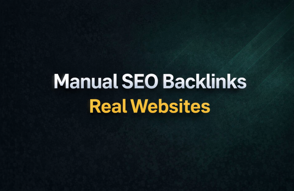 50 Manual SEO Backlinks From Real Websites