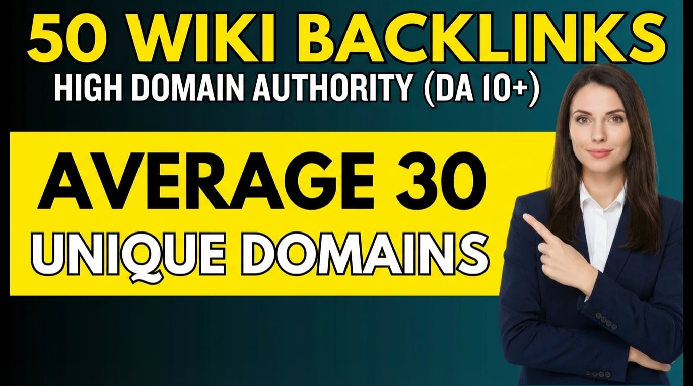 50 Powerful High Authority Niche Relevant Wiki Article SEO Backlinks