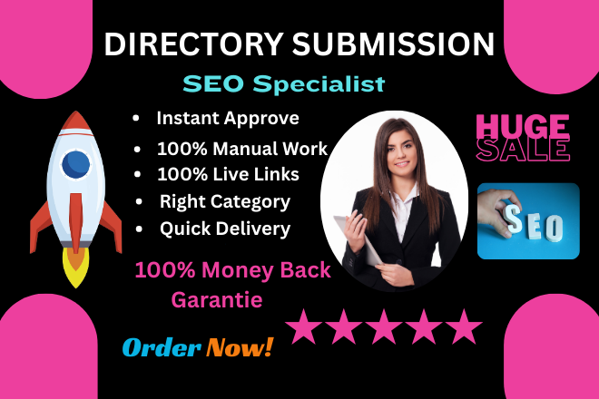 I Will Create 200 High-Quality Directory Submission Backlinks for SEO