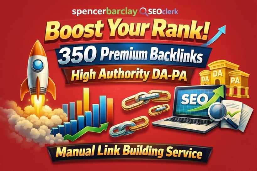 Boost Your Rank- 350 Premium Backlinks High Auhority DA-PA Manual Link Building Service