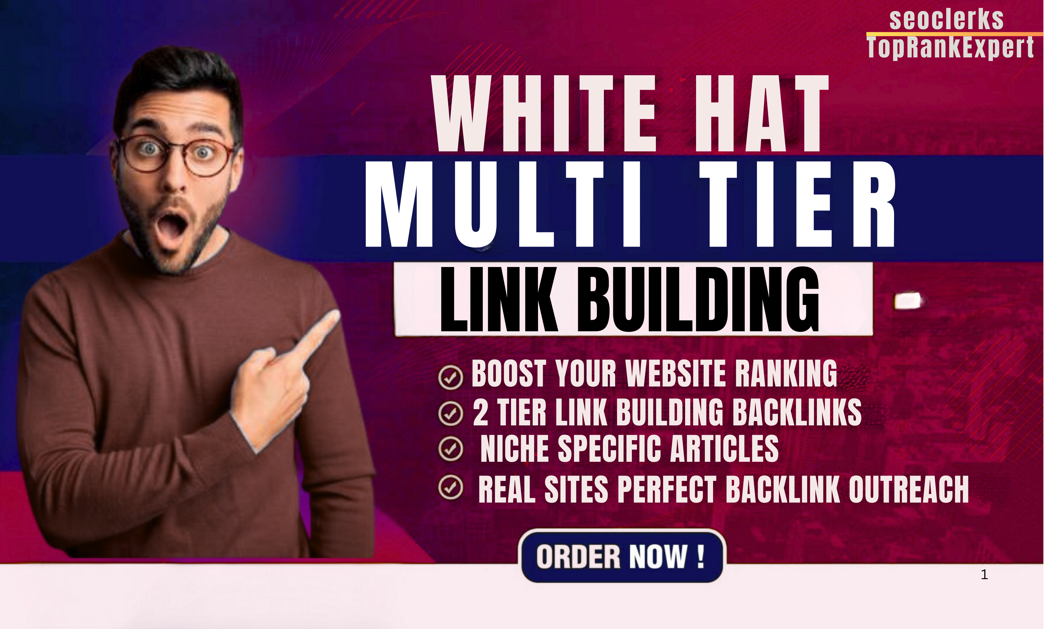 White Hat Most Powerful Multi Tier Link Building