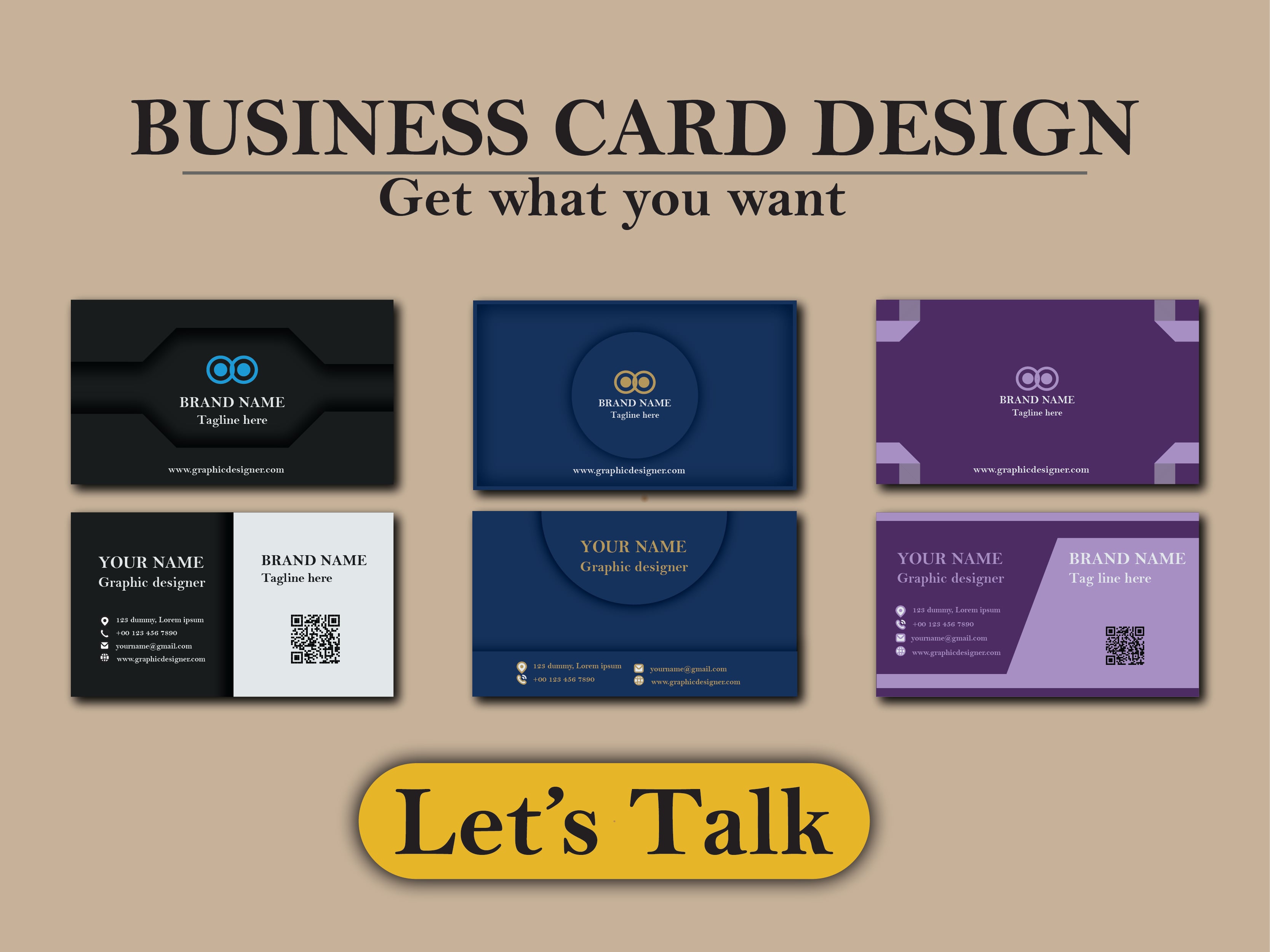 I will design a concept driven business card for your business