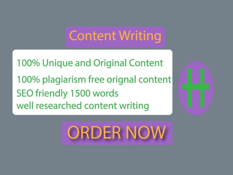 High Quality , SEO Friendly, 1500 Fresh Words Different type of original Article