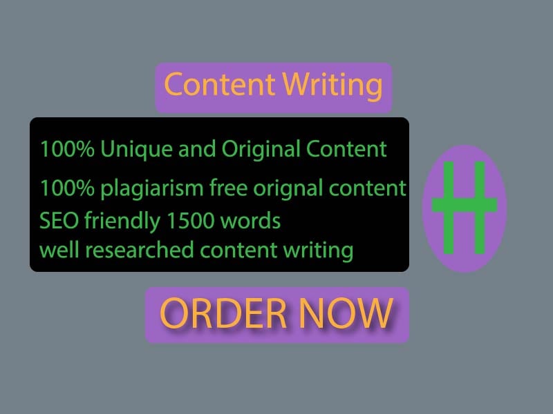 High Quality , SEO Friendly, 1500 Fresh Words Different type of original Article