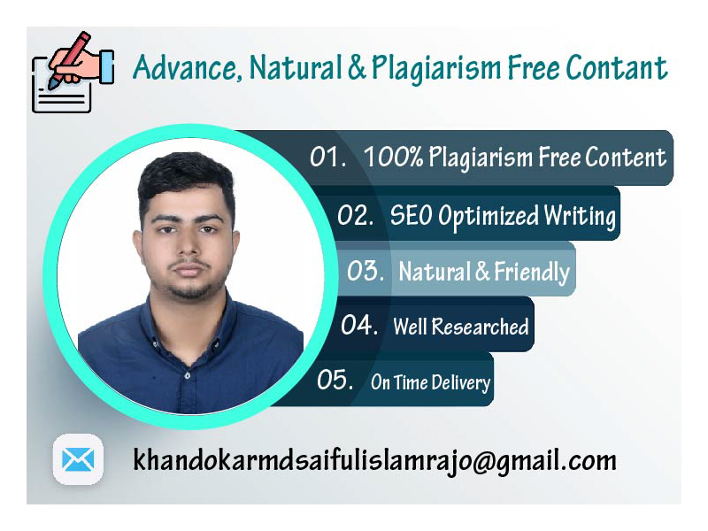 I Will Write Unique, SEO Friendly And Human Written ...