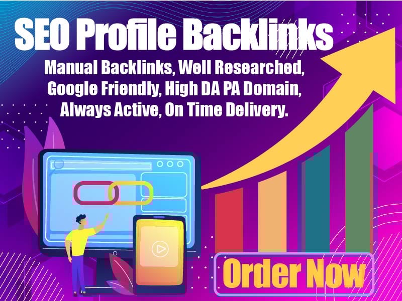 I Will Provide Manual Profile Backlinks