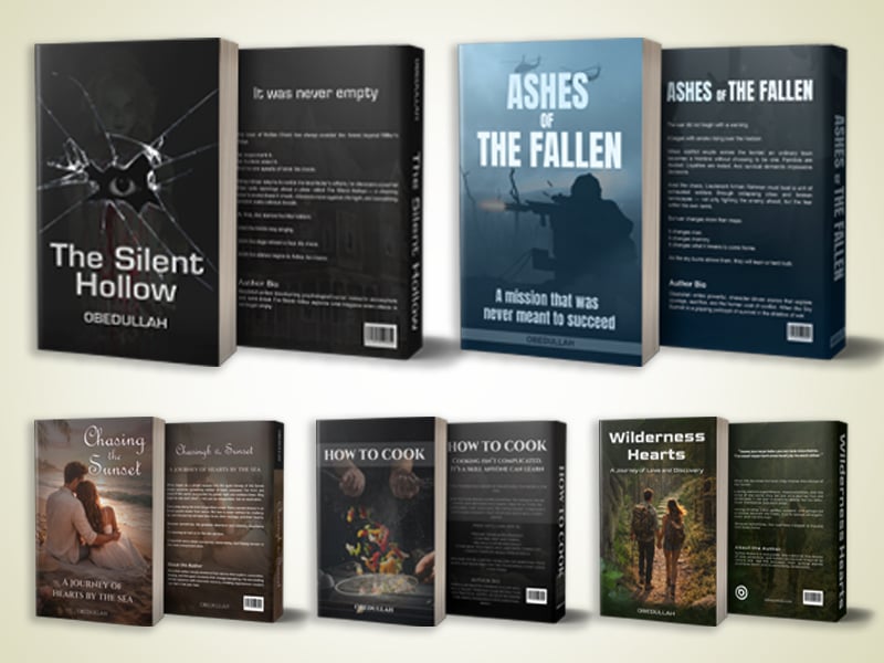 I will design professional book cover, ebook cover, KDP and Kindle cover
