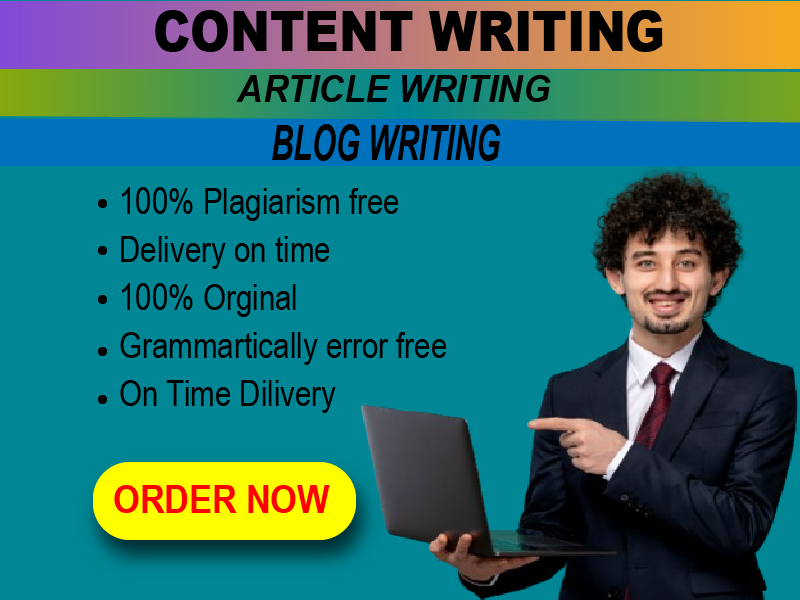 I Will Write a High-Quality Articles & content Writing on your Topic Within 1000+ Words
