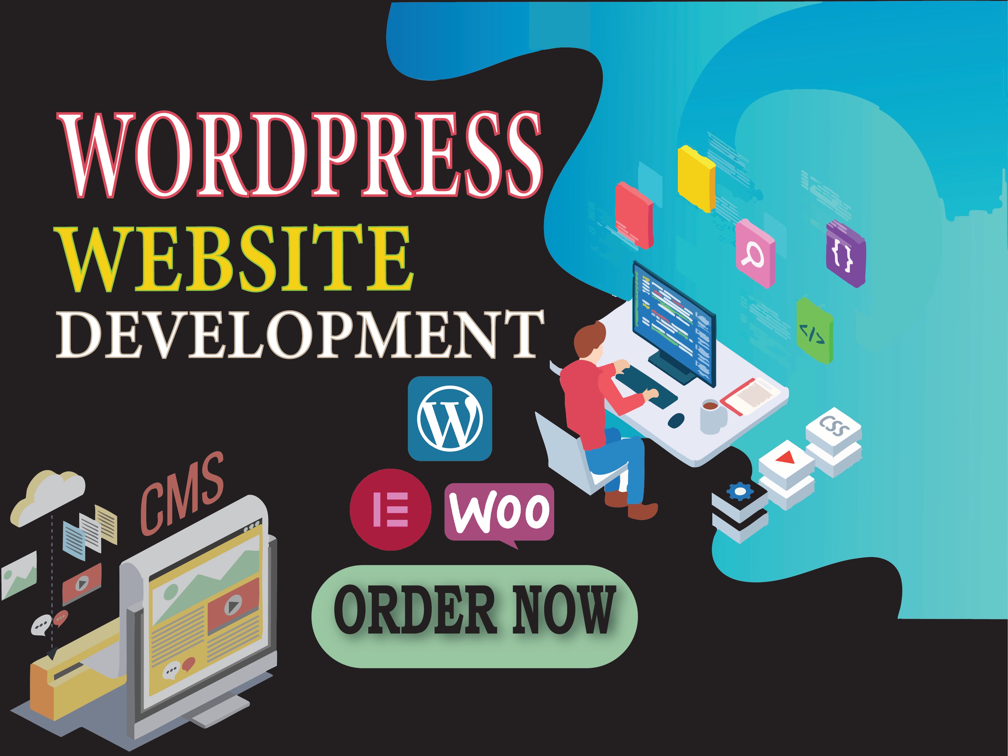 I will customize professional WordPress website development and SEO optimization