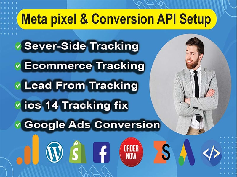 I will setup or fix meta facebook pixel and conversion API via GTM