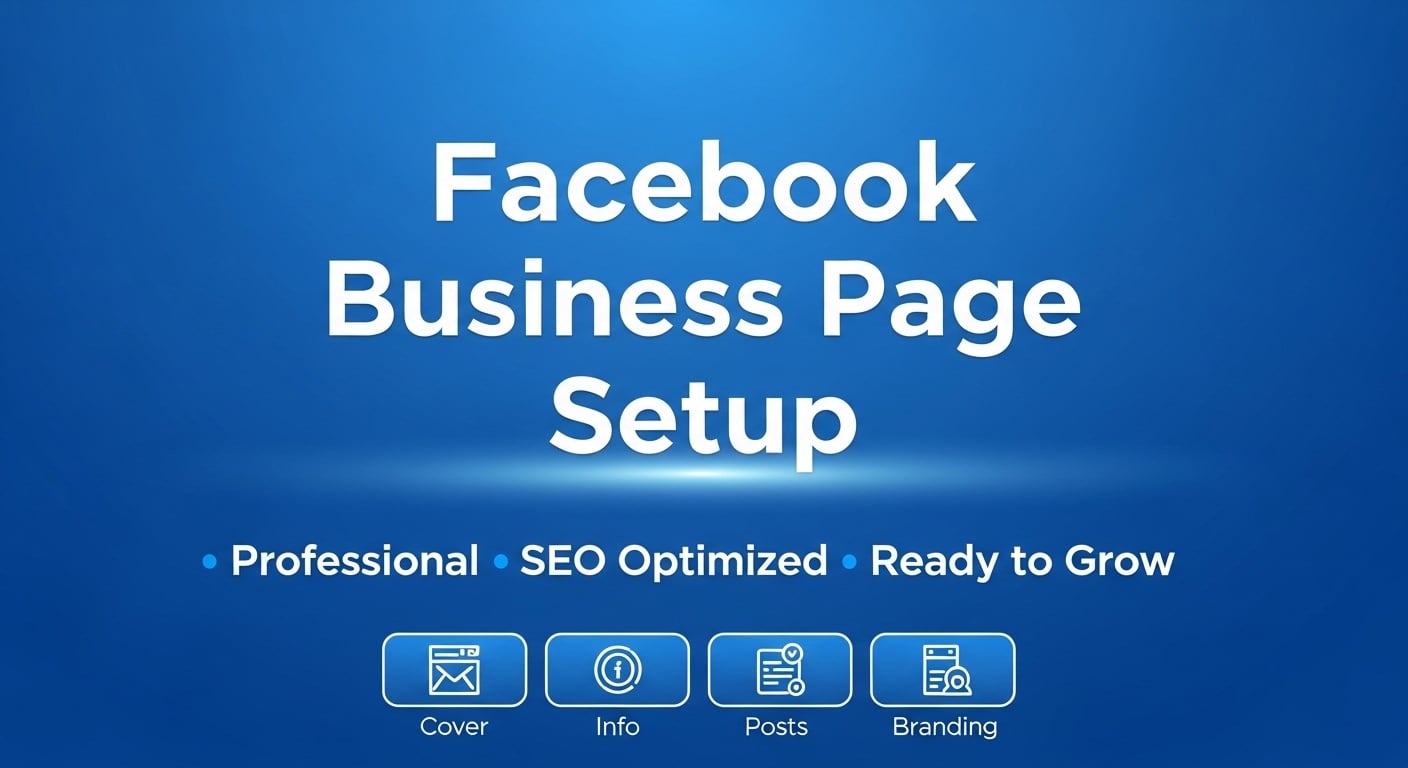 I will create and fully setup professional facebook business
