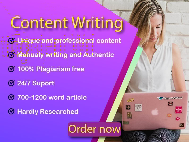 I will write manually 1000+ words top quality, seo friendly and plagiarism free article