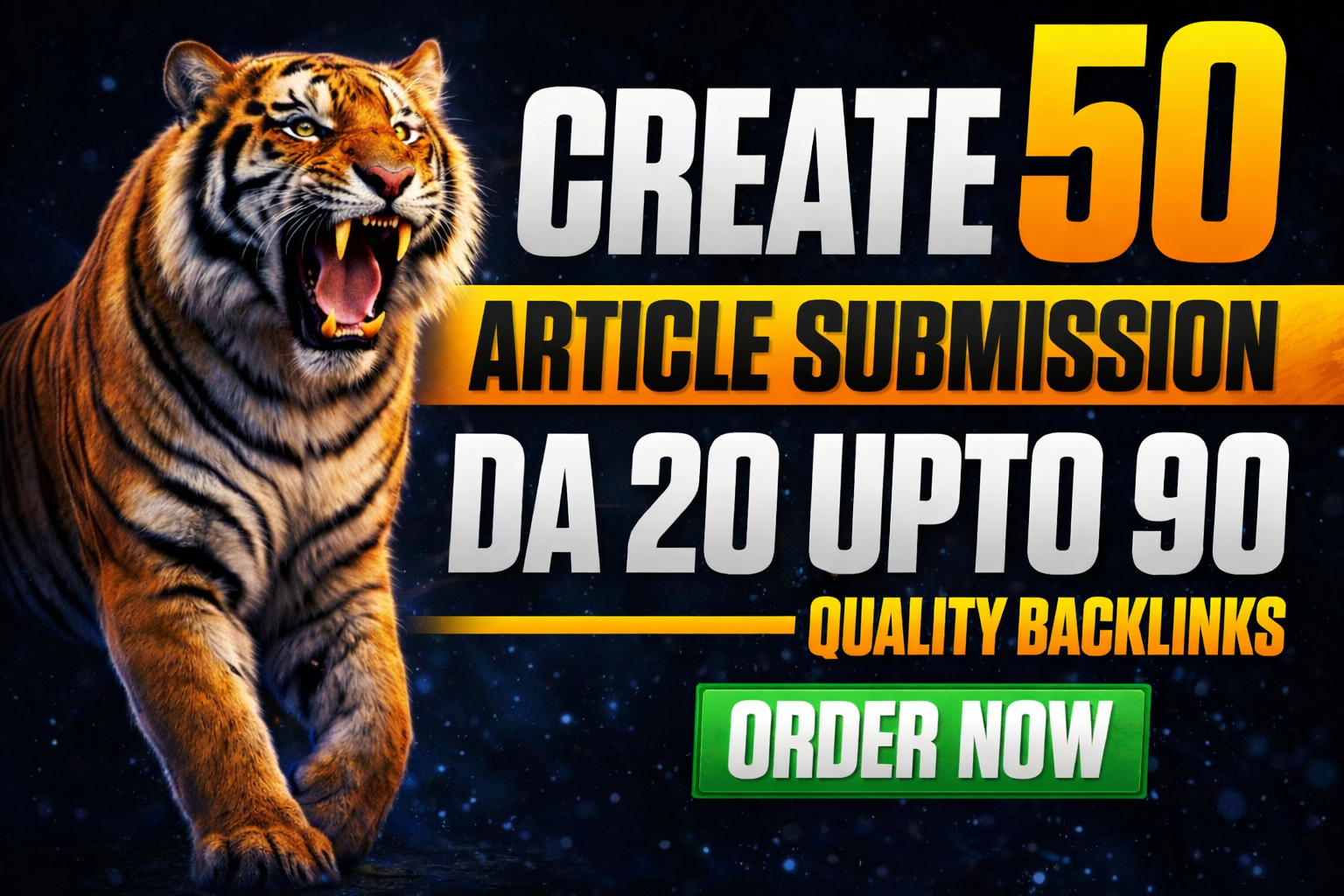 SEO 50 Article Submission for Quality Backlinks and T...