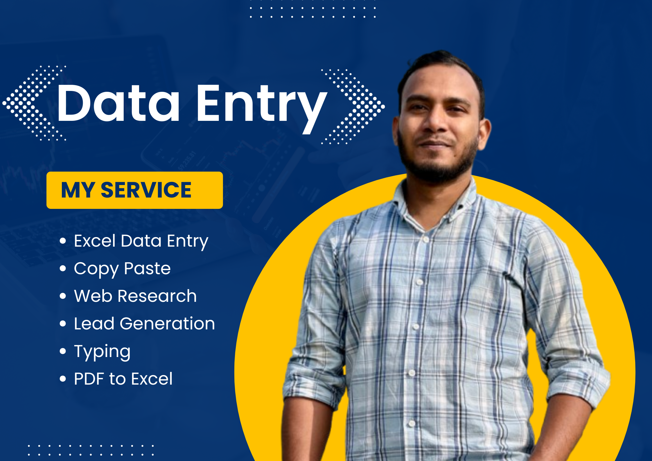 i will do data entry, copy paste, web research and ...