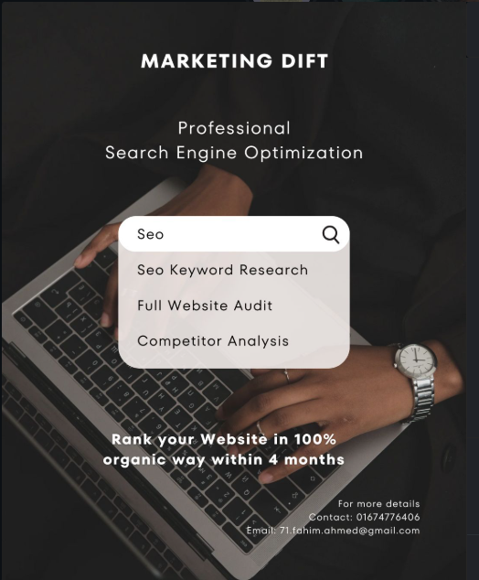 I will do professional SEO optimization to improve Go...