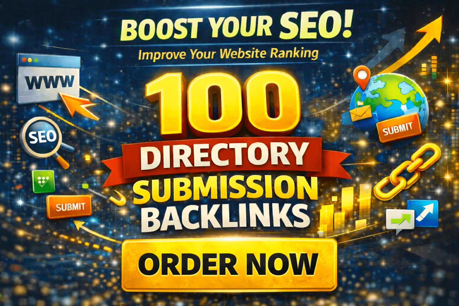 Increase Your Website Authority with 100 Manual Directory Submissions