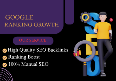 I will provide high quality SEO backlinks for google ...