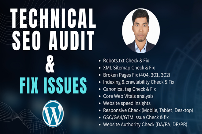 Technical SEO Audit and Fix All Errors for Website Ranking