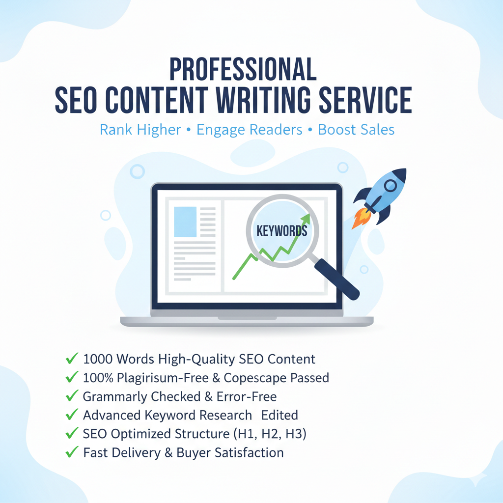 Premium SEO Article Writing Service 100 Unique Conten...