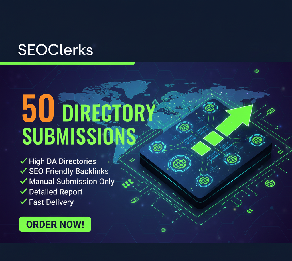 I will provide 50 High DA Manual Directory Submissions for SEO Backlinks