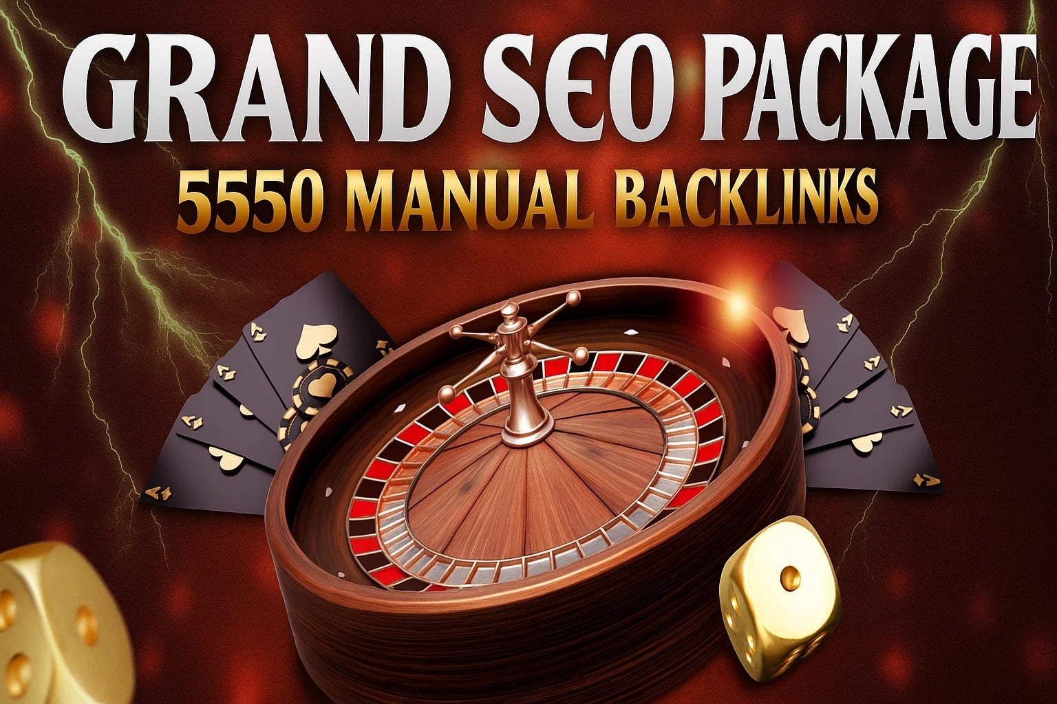 Skyrocket your website with Grand Seo Package 5550 whitehat backlinks manually 