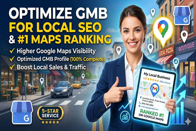 I will optimize your Google My Business profile for local SEO