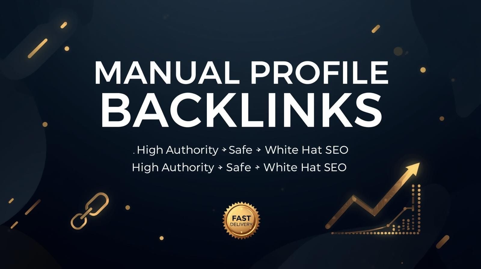 I will build high quality manual profile backlinks fo...