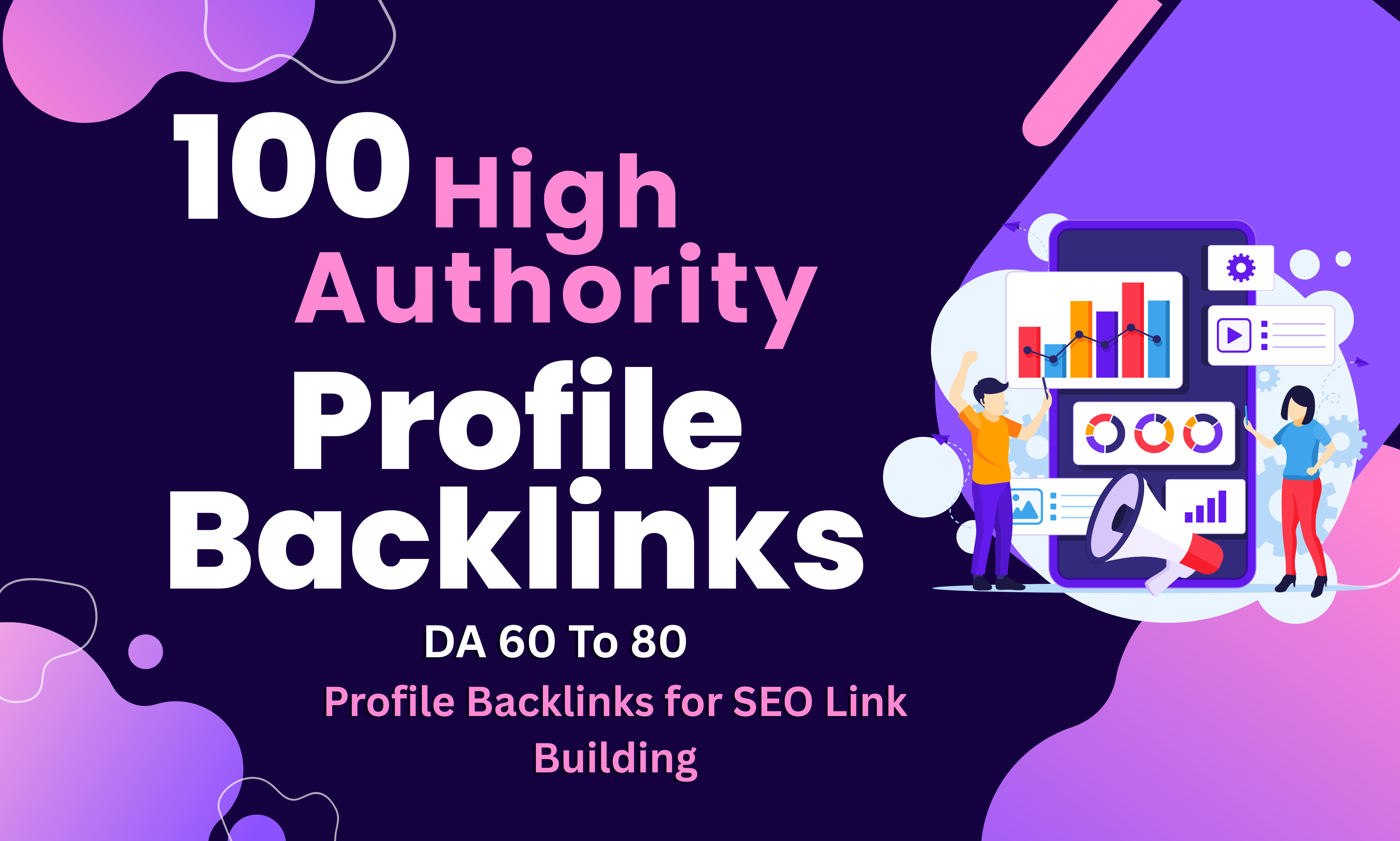 100 Manual High Authority Profile Backlinks for SEO Link Building