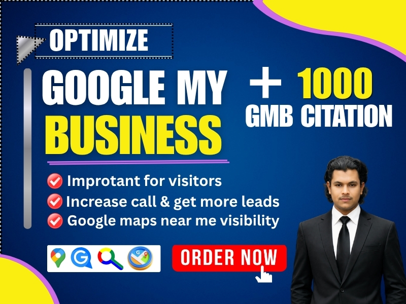 I will create and optimize your Google Business Profile GMB for local ranking