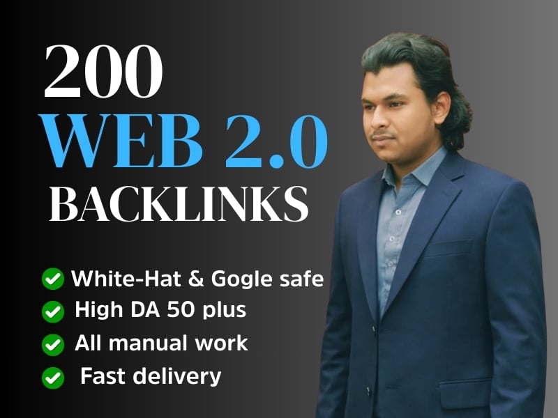 I will build high authority Web 2.0 backlinks to boos...
