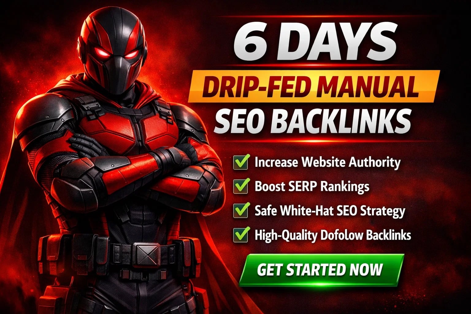 Skyrocket Your Website with 6 Days Dripfeed 750 SEO Manual Backlinks