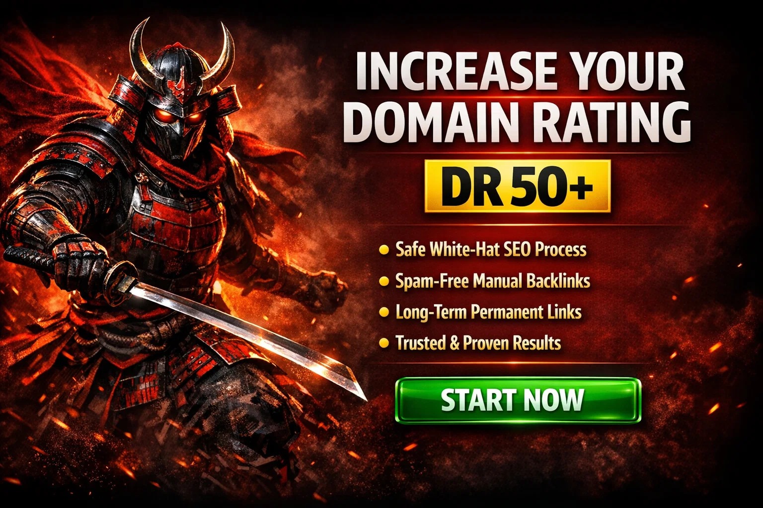 Increase Your Domain Rating to DR 50+ &ndash; High Authority Backlinks Service