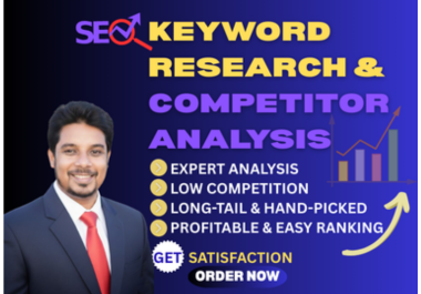 I will find the best low competition SEO keywords to rank your website fast