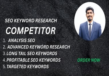 I provide SEO services & effective keyword resear...