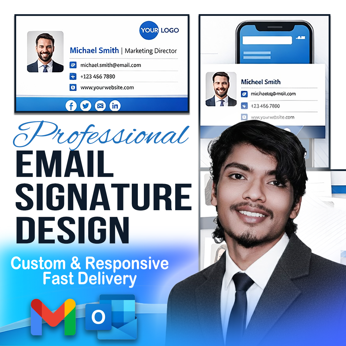 I will design professional clickable HTML & anima...