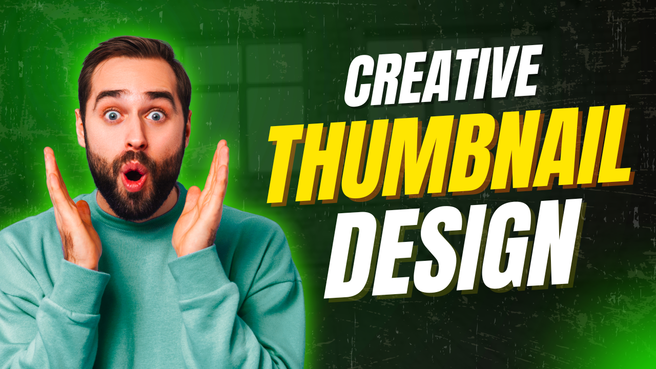 I Will Design Eye Catching YouTube Thumbnail for High CTR