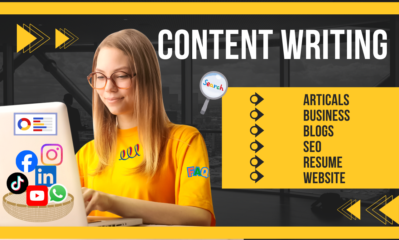 I will provide Professional Content Writing Service with Manual Research and High-Quality SEO
