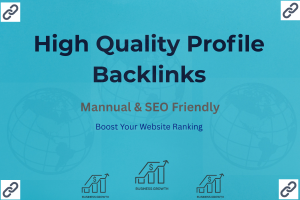 I will create 200 manual forum and profile backlinks ...
