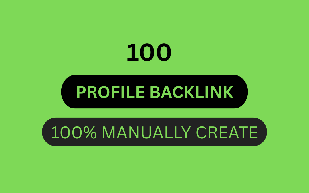 High Authority Profile Backlinks for SEO Ranking